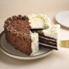 Black Forest Heart Shape Cake